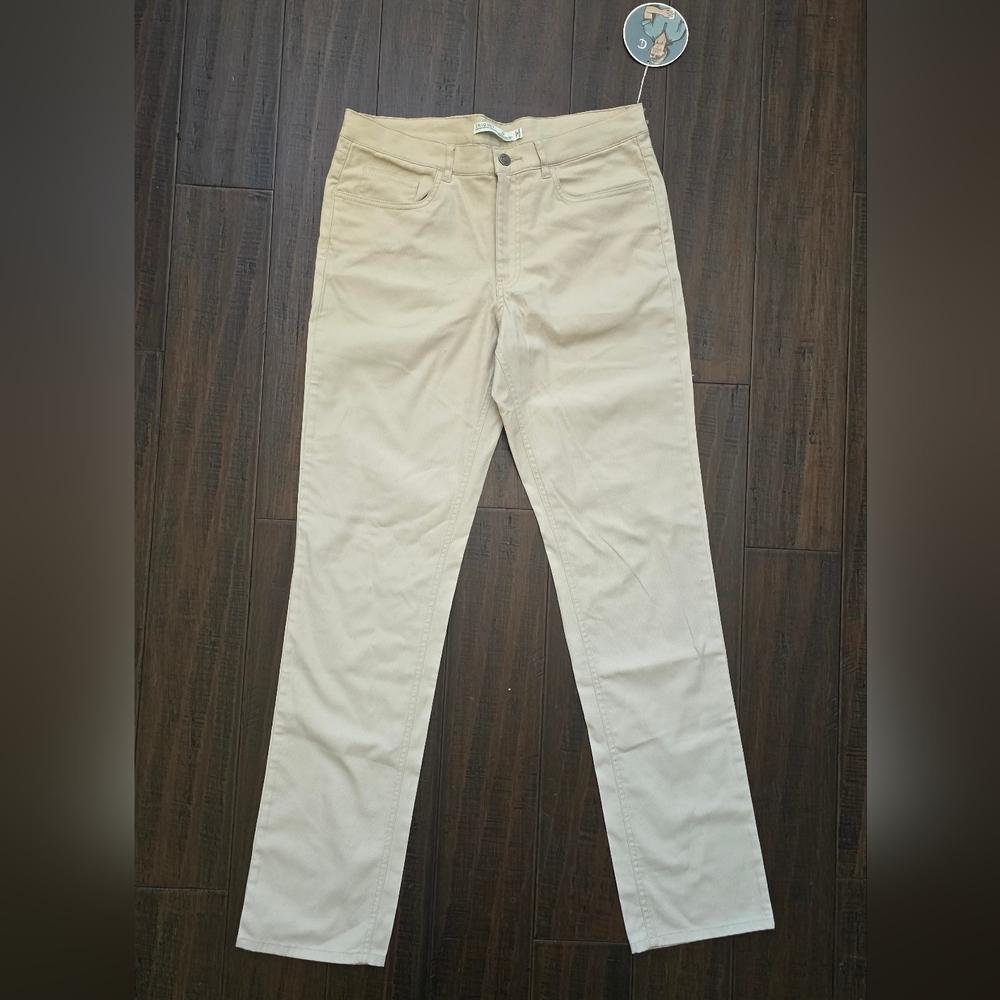 Criquet Men's Cream Chinos
